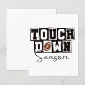 🏈 Touchdown Season Graphic Tee (Front/Back)