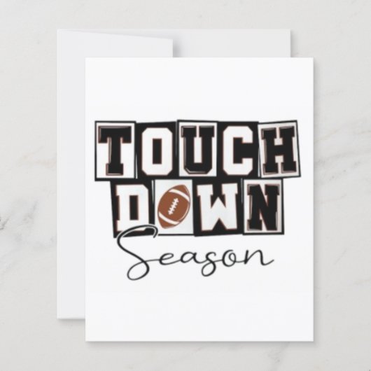 🏈 Touchdown Season Graphic Tee (Front)