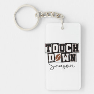 🏈 Touchdown Season Graphic Tee Keychain