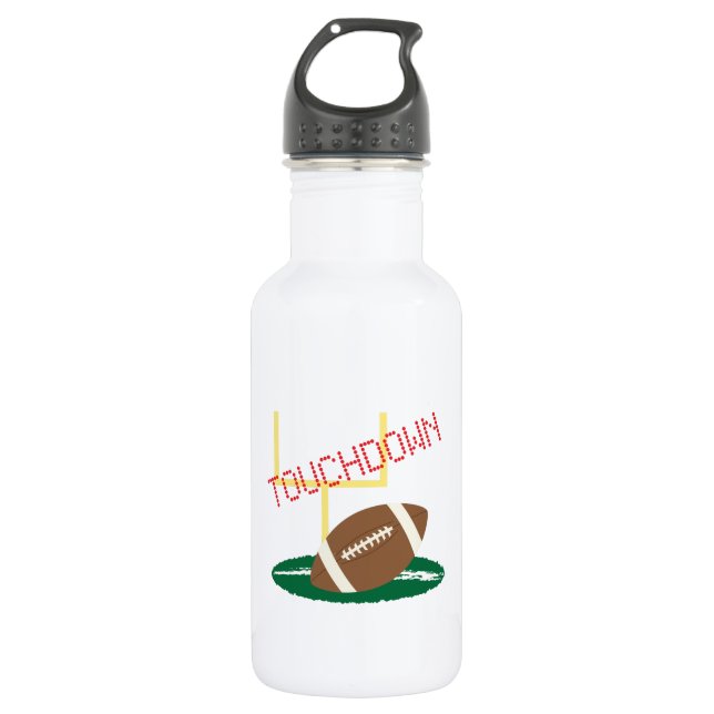 Touchdown Stainless Steel Water Bottle (Front)