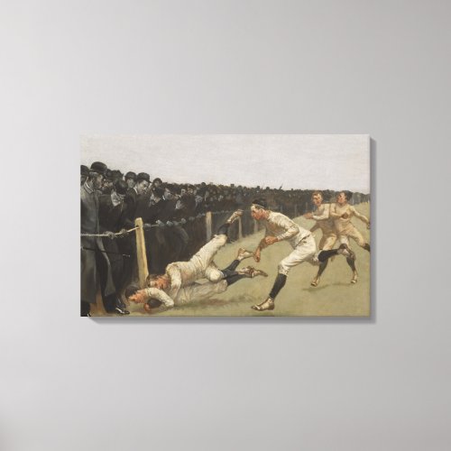 Touchdown Yale vs Princeton Thanksgiving Day Canvas Print