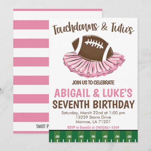 Touchdown's and Tutu's Birthday