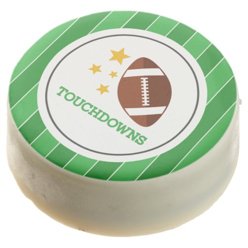 Touchdowns Gender Reveal Custom Chocolate Covered Oreo