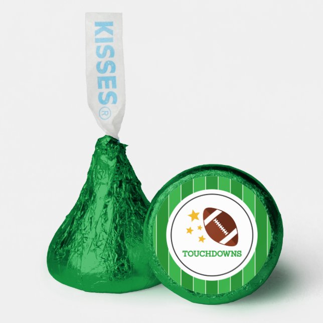 Touchdowns Gender Reveal Hershey®'s Kisses® (Front)
