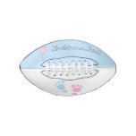 Touchdowns Or Tutus Gender Reveal Party Football at Zazzle