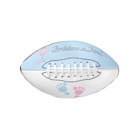 Touchdowns Or Tutus Gender Reveal Party Football