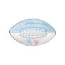 Touchdowns or Tutus Gender Reveal Party Football