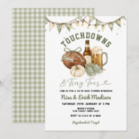 Touchdowns & Tiny Toes Football Baby Shower