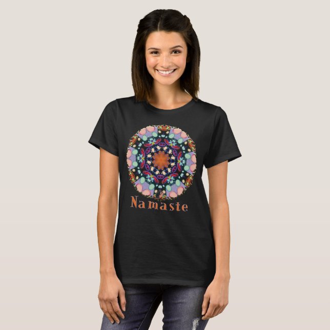 Touche Namaste Kaleidoscope T-shirt (Front Full)