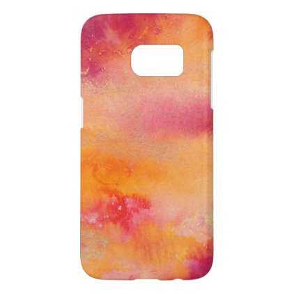 Touched by Fire Watercolour Samsung Galaxy S7 Case