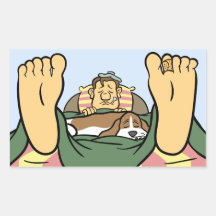 Touching Basset Comforting a Sick Friend Cartoon