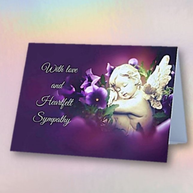 Touching. Miscarriage, stillbirth, death sympathy  Card (Creator Uploaded)