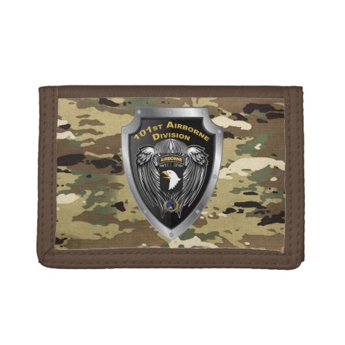 Tough 101st Airborne Division Trifold Wallet