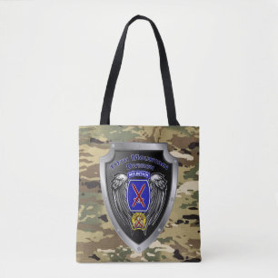 Tough 10th Mountain Division Tote Bag