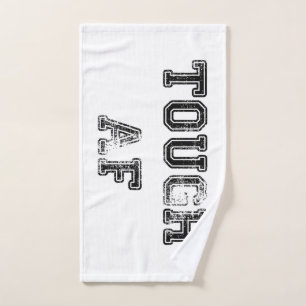 tough af gym towel