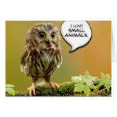 “Tough Baby Owl” Let’s Do Lunch (Front Horizontal)