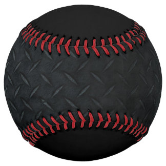 Tough Black Diamond Plate Pattern Softball