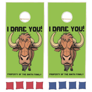 Tough Bull Personalizable Cornhole Set