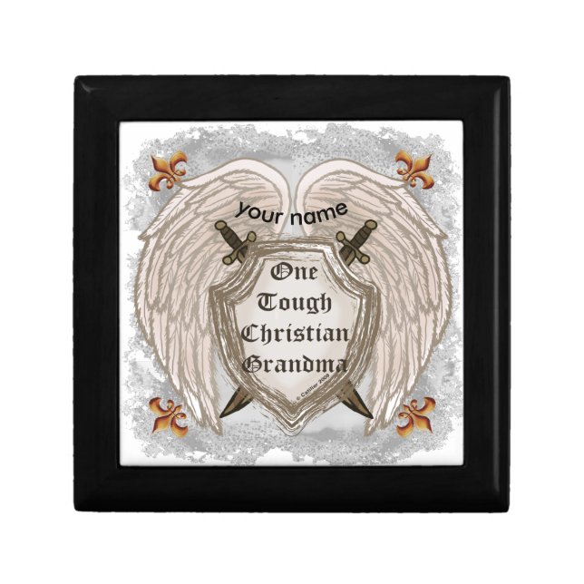Tough Christian Grandma  gift box (Front)