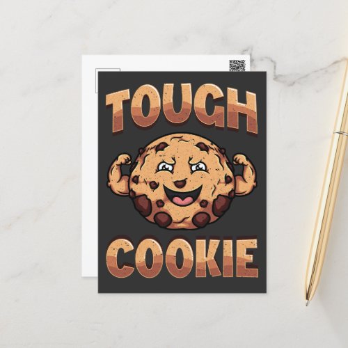 Tough Cookie Postcard