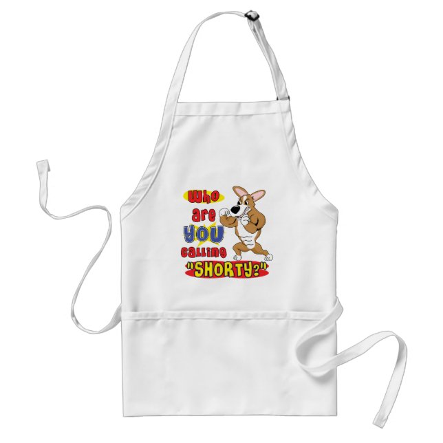 Tough Corgi Apron (Front)