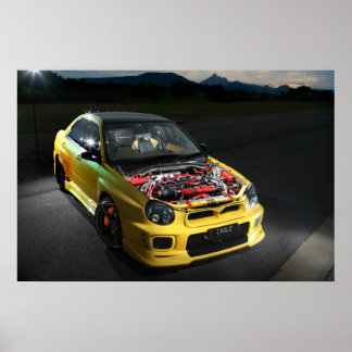 Tough Custom Subie Poster