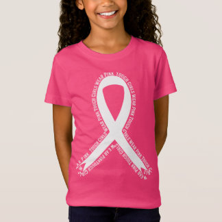 Tough Girls Wear Pink Breast Cancer Awareness T-Shirt