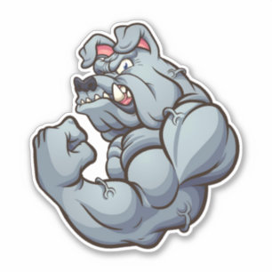Tough Guy - Bulldog Sticker