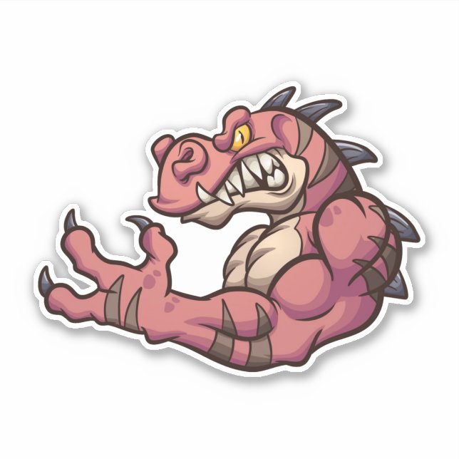 Tough Guy - Raptor Sticker (Front)
