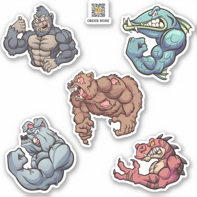 Tough Guys Sticker (Front)