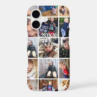 Tough Instagram photo collage Case-Mate iPhone Cas 17 Case