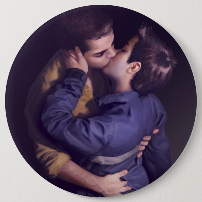 Tough - Just the Kiss (Button) Button (Front)
