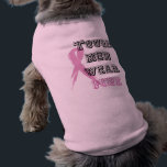 Tough men wear pink tee<br><div class="desc">For breast cancer awareness, "Tough men wear pink" shows men supporting breast cancer awareness!</div>