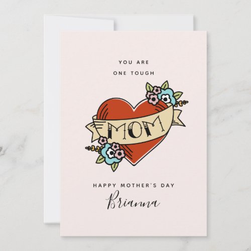 Tough Momma Mothers Day Card