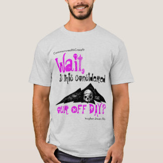 Tough Mudder on Silver American Apparel Tee