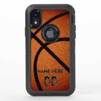 Tough Otterbox Personalized Basketball Phone Case