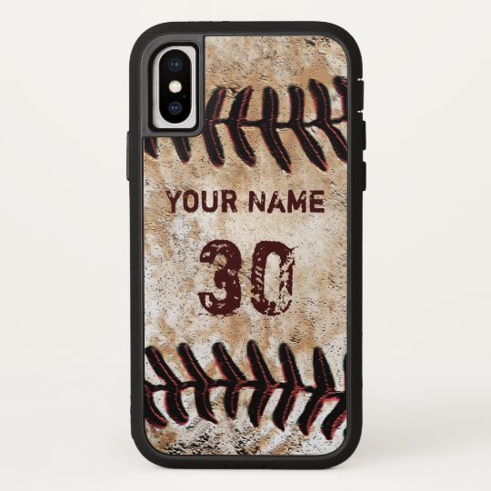 Tough Personalized Vintage Baseball iPhone Cases