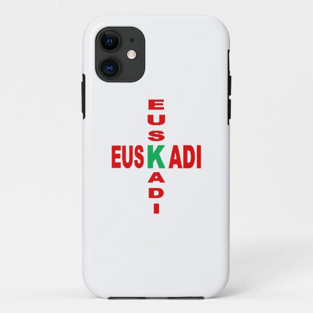 Tough shell for iPhone 11 DESIGN EUSCADI Case-Mate iPhone Case (Back)