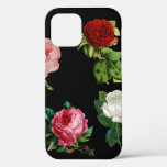 Tough Shock Protection Floral iPhone 12 Case