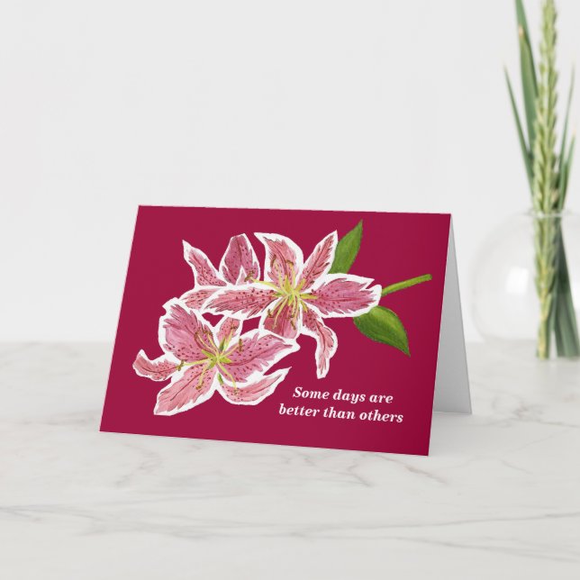 Tough Times Card (Front)