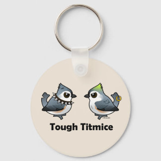 Tough Titmice Keychain
