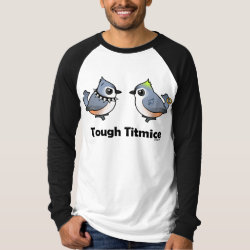 Tough Titmice Men's Canvas Long Sleeve Raglan T-Shirt