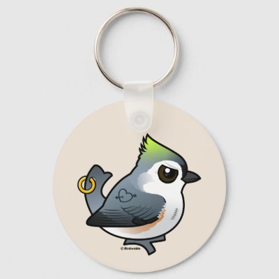 Tough Titmouse Keychain