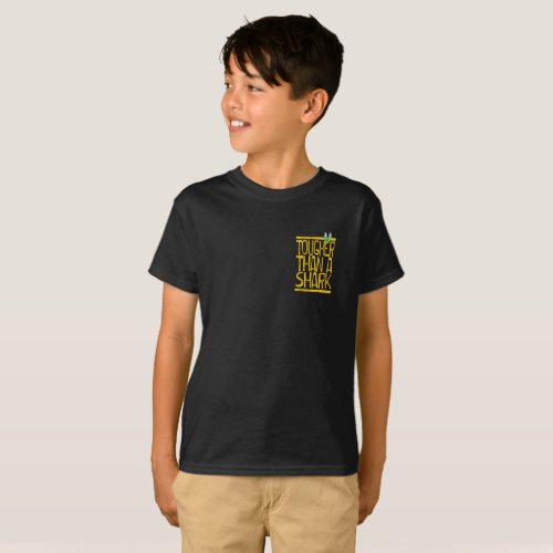 Tougher than a shark yellow T_Shirt