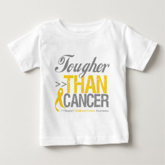 Tougher Than Cancer - Childhood Cancer Baby T-Shirt