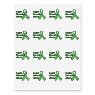 tougher than celiac disease Awareness Gif Temporary Tattoos