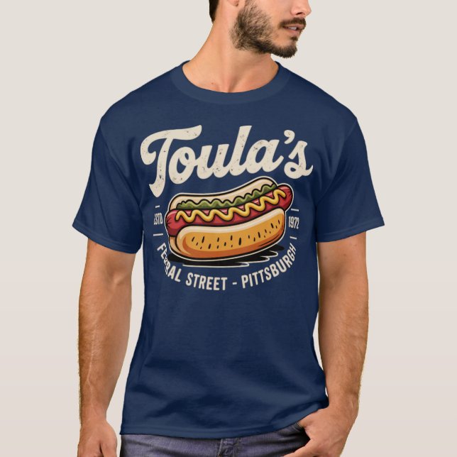 Toula's Hot Dogs - Pittsburgh T-Shirt (Front)