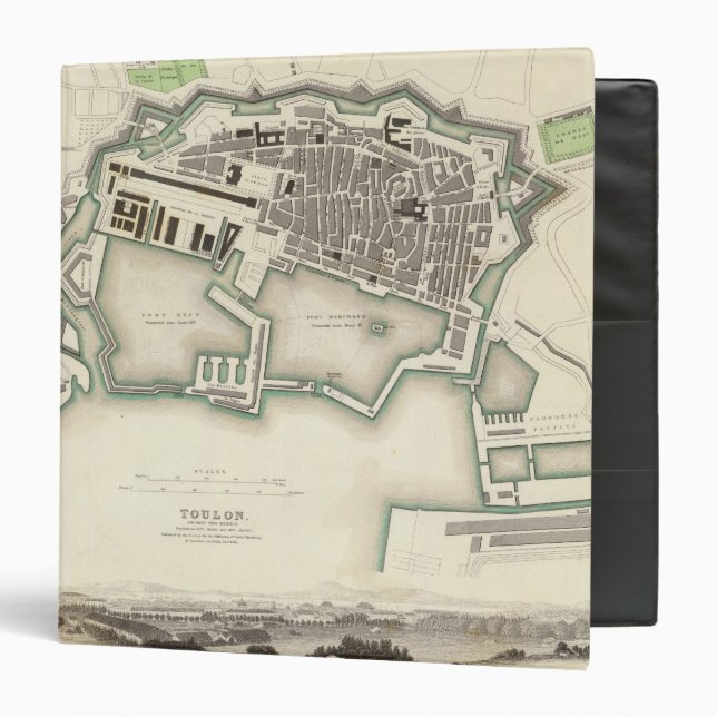 Toulon 3 Ring Binder (Front/Inside)