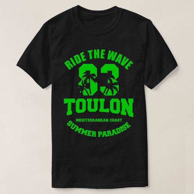 Toulon France T-Shirt (Design Front)