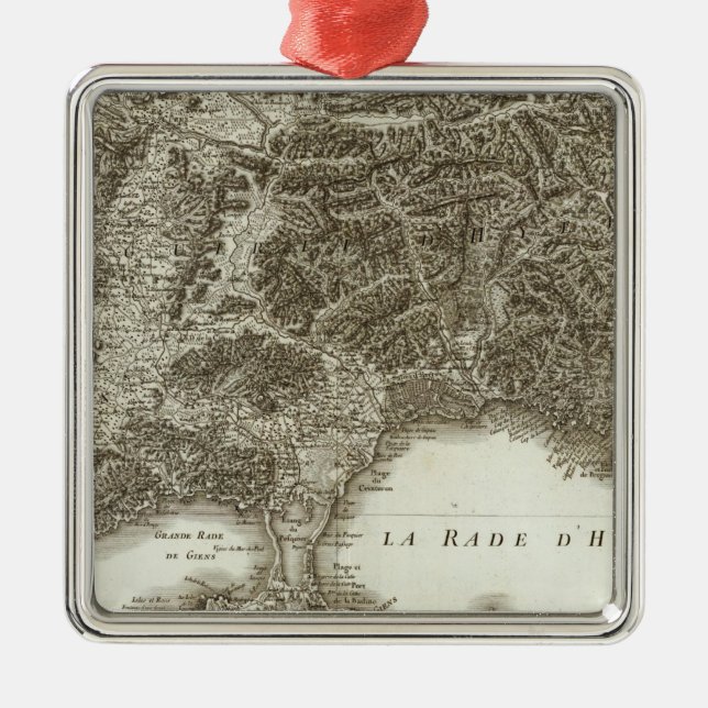 Toulon Metal Ornament (Front)